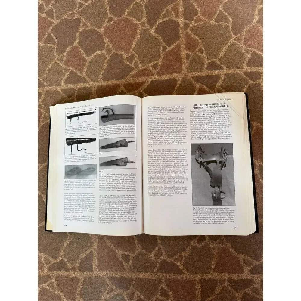 THE AMERICAN MILITARY SADDLE 1776-1945 Dorsey McPheeters 1999 READ